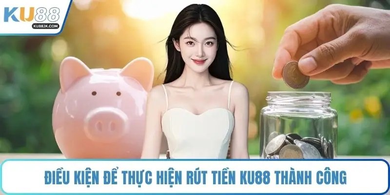 Điều kiện để thực hiện rút tiền KU88 thành công